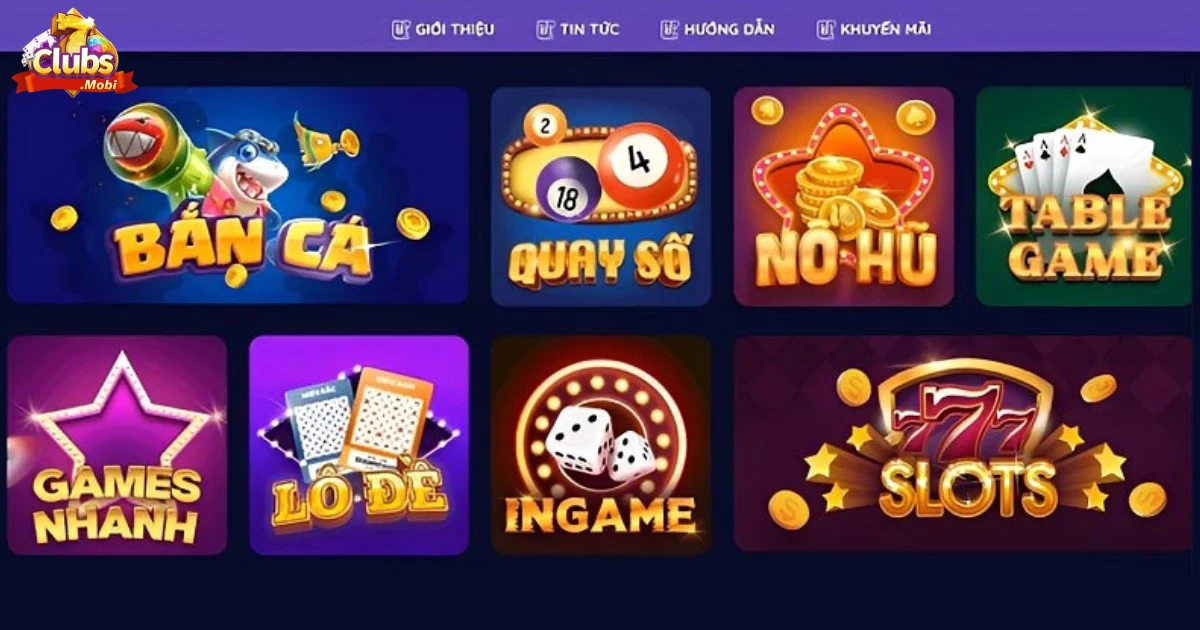 7Club – Cổng Game Casino, Cá Cược Và Mini Game Hấp Dẫn